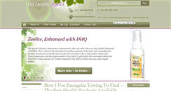 Desktop Screenshot of gethealthyagain.com